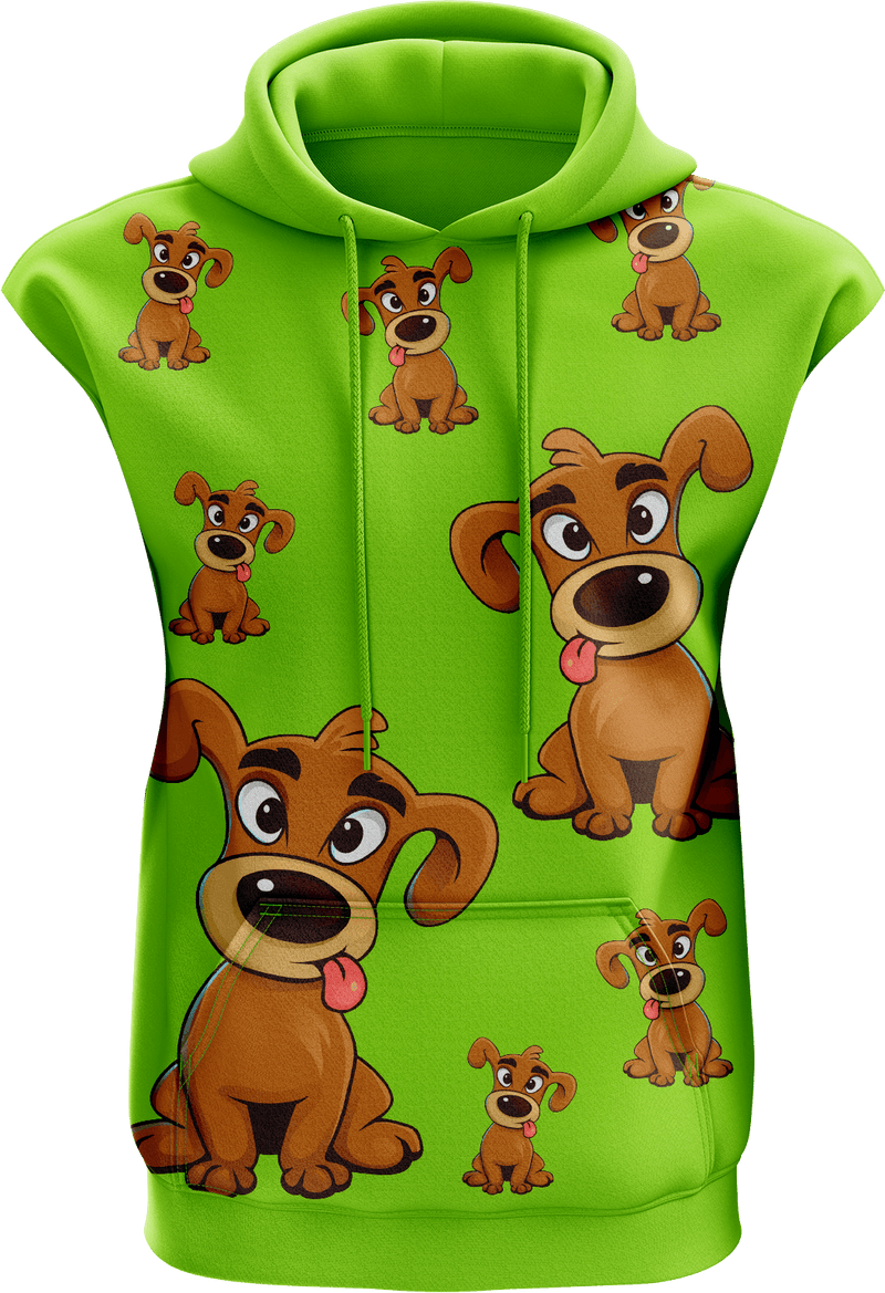 Goofy Woofy (Dog) Sleeveless Hoodie