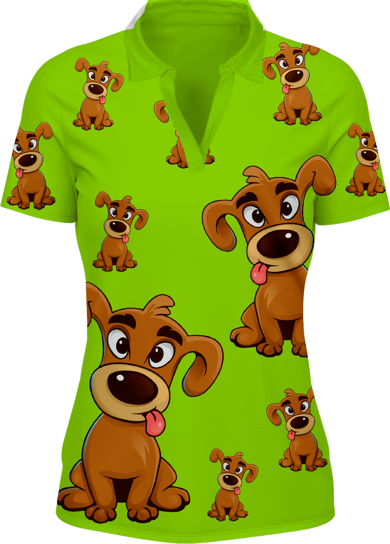 Goofy Woofy (Dog) Women's Polo