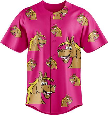 Hero Horse Baseball Jerseys - fungear.com.au