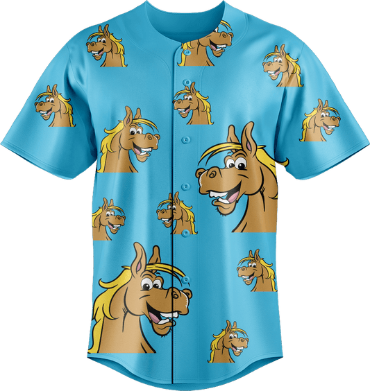 Hero Horse Baseball Jerseys - fungear.com.au