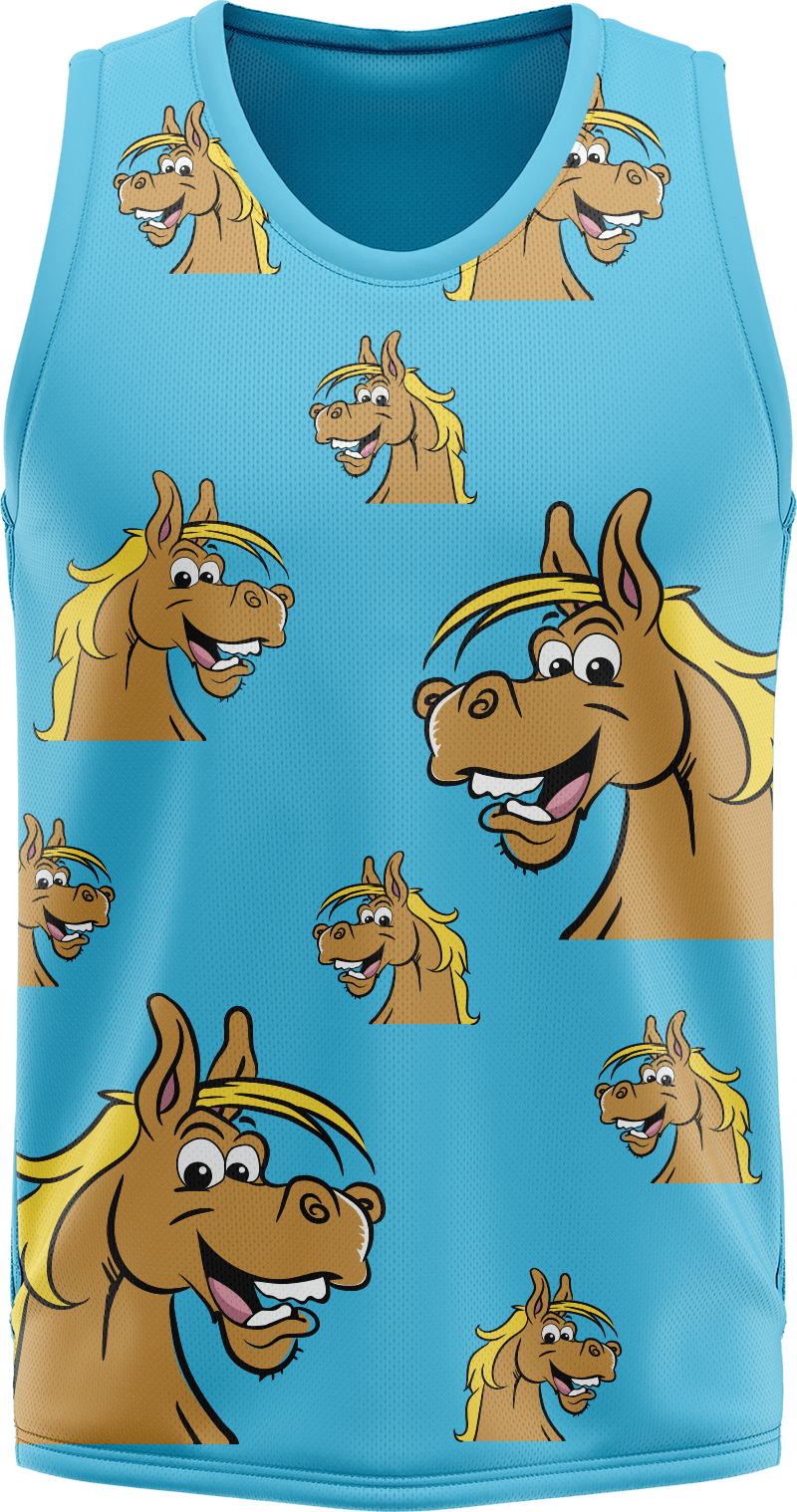 Hero Horse Basketball Jersey - fungear.com.au