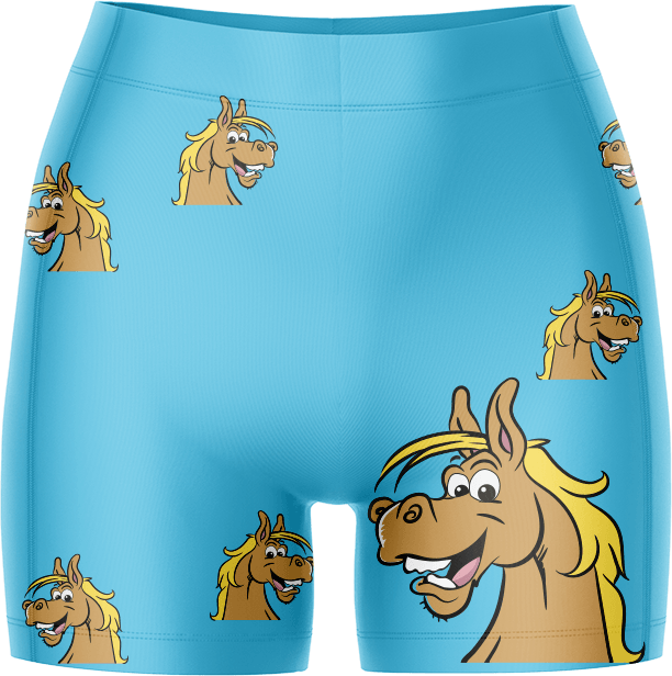 Hero Horse Ladies Gym Shorts - fungear.com.au