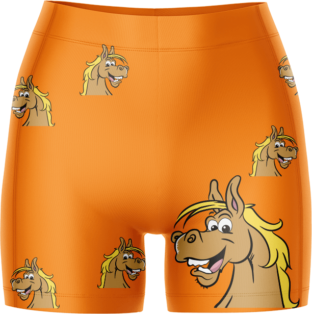 Hero Horse Ladies Gym Shorts - fungear.com.au