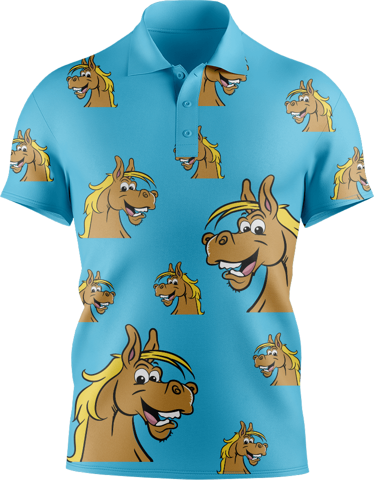 Hero Horse Men's Short Sleeve Polo