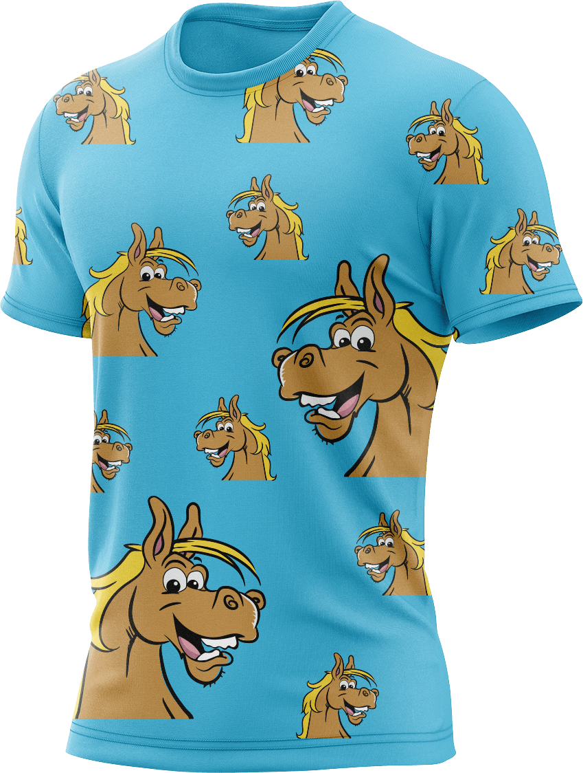 Hero Horse Rash T-Shirt Short Sleeve - fungear.com.au