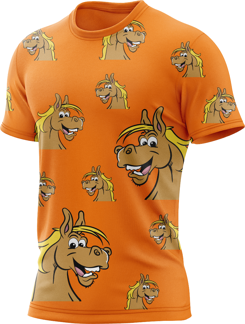 Hero Horse Rash T-Shirt Short Sleeve - fungear.com.au
