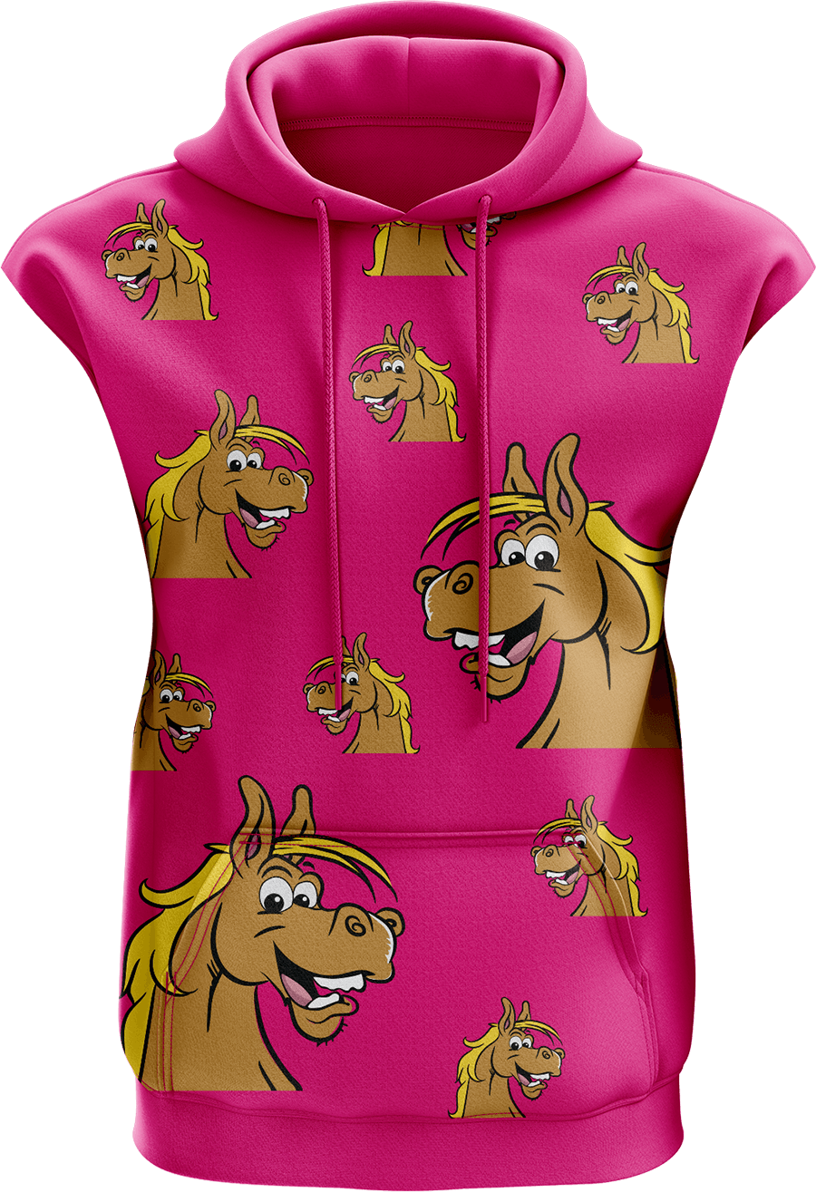 Hero Horse Sleeveless Hoodie - fungear.com.au