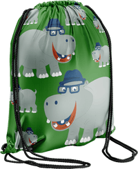 Hungry Hippo Back Bag 1