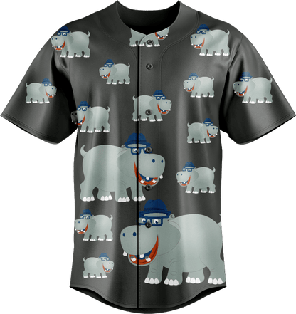 Hungry Hippo Baseball Jerseys - fungear.com.au