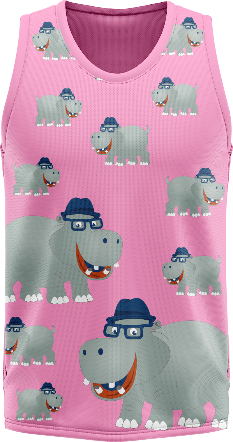 Hungry Hippo Basketball Jersey - fungear.com.au