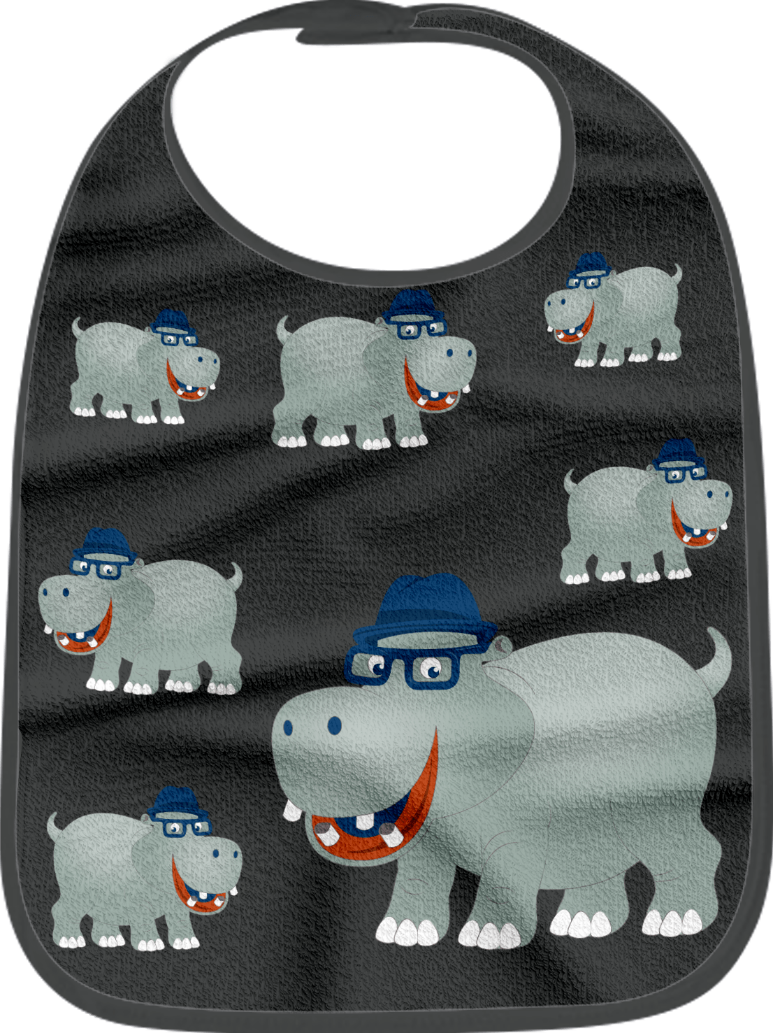 Hungry Hippo Bibs