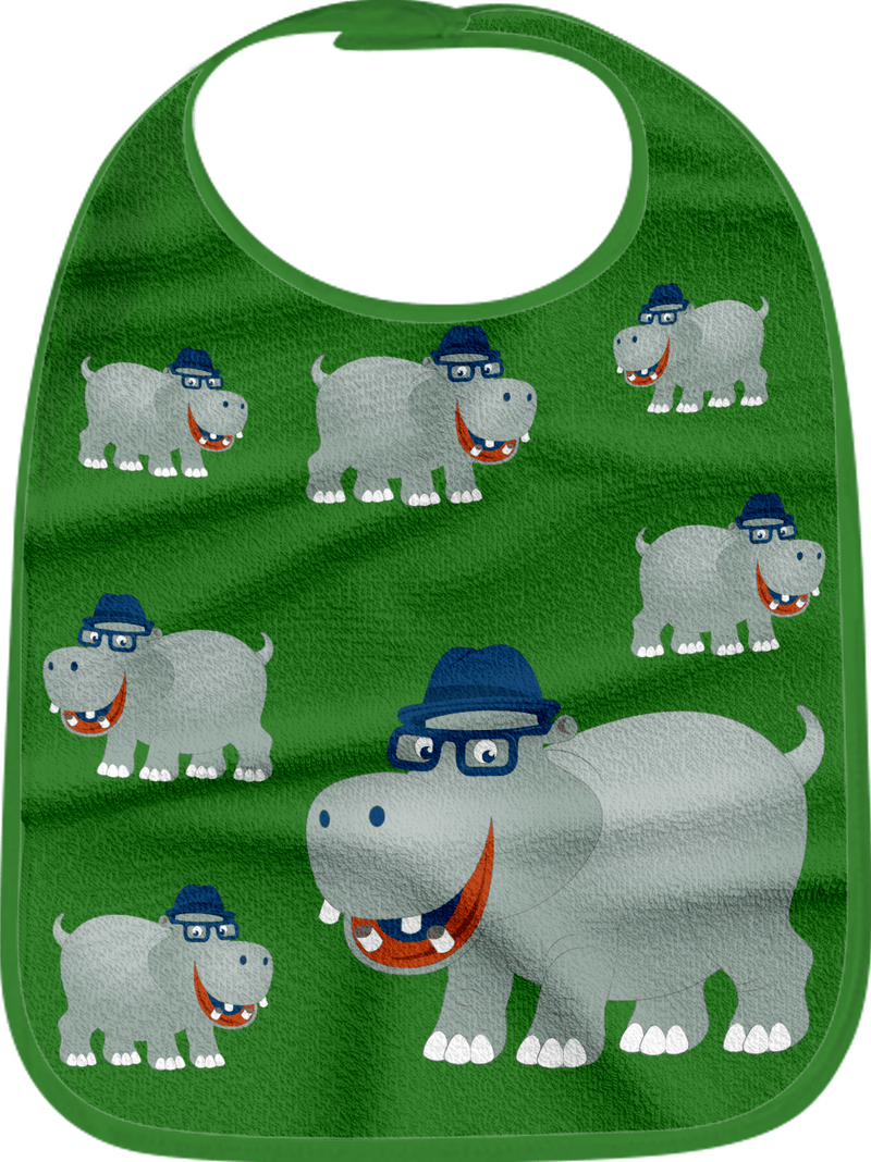 Hungry Hippo Bibs