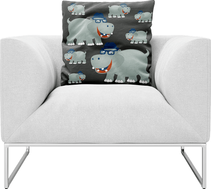 Hungry Hippo Pillows Cushions - fungear.com.au