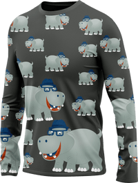 Hungry Hippo Rash Shirt Long Sleeve 4