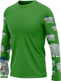 Hungry Hippo Rash Shirt Long Sleeve 5