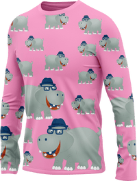Hungry Hippo Rash Shirt Long Sleeve 3