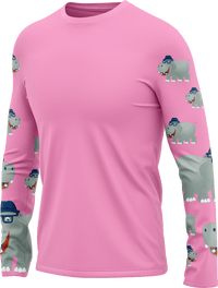 Hungry Hippo Rash Shirt Long Sleeve 7
