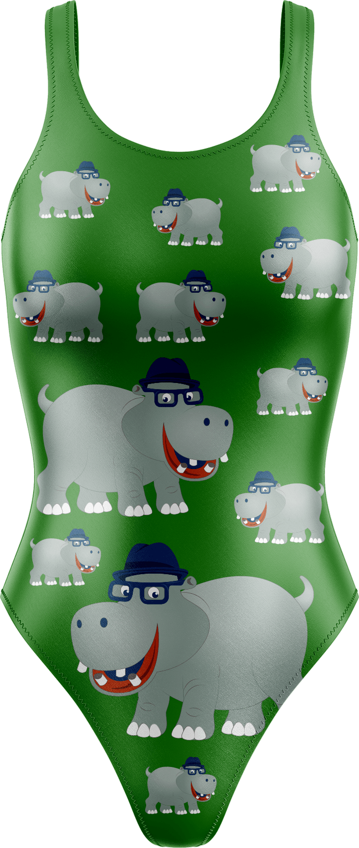 Hungry Hippo Swimsuits