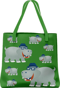 Hungry Hippo Tote Bag 1