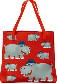 Hungry Hippo Tote Bag 2