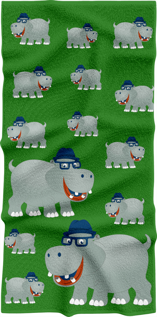 Hungry Hippo Towels - fungear.com.au