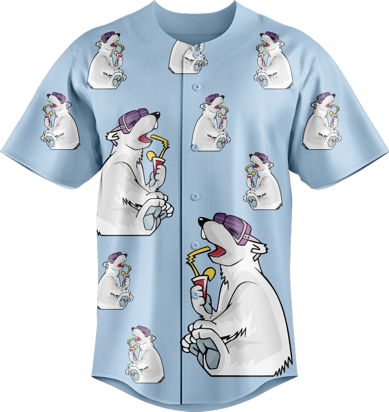 Ice Bear Baseball Jerseys