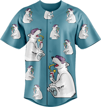 Ice Bear Baseball Jerseys 3