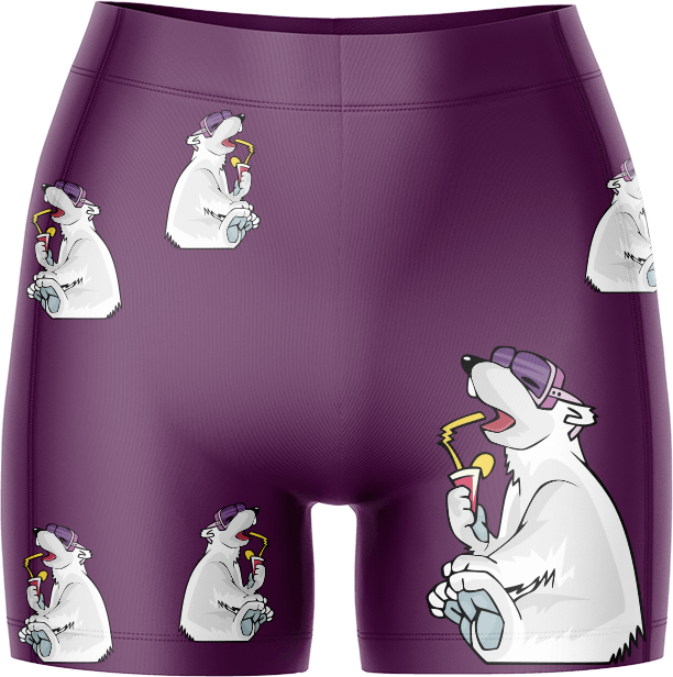 Ice Bear Ladies Gym Shorts