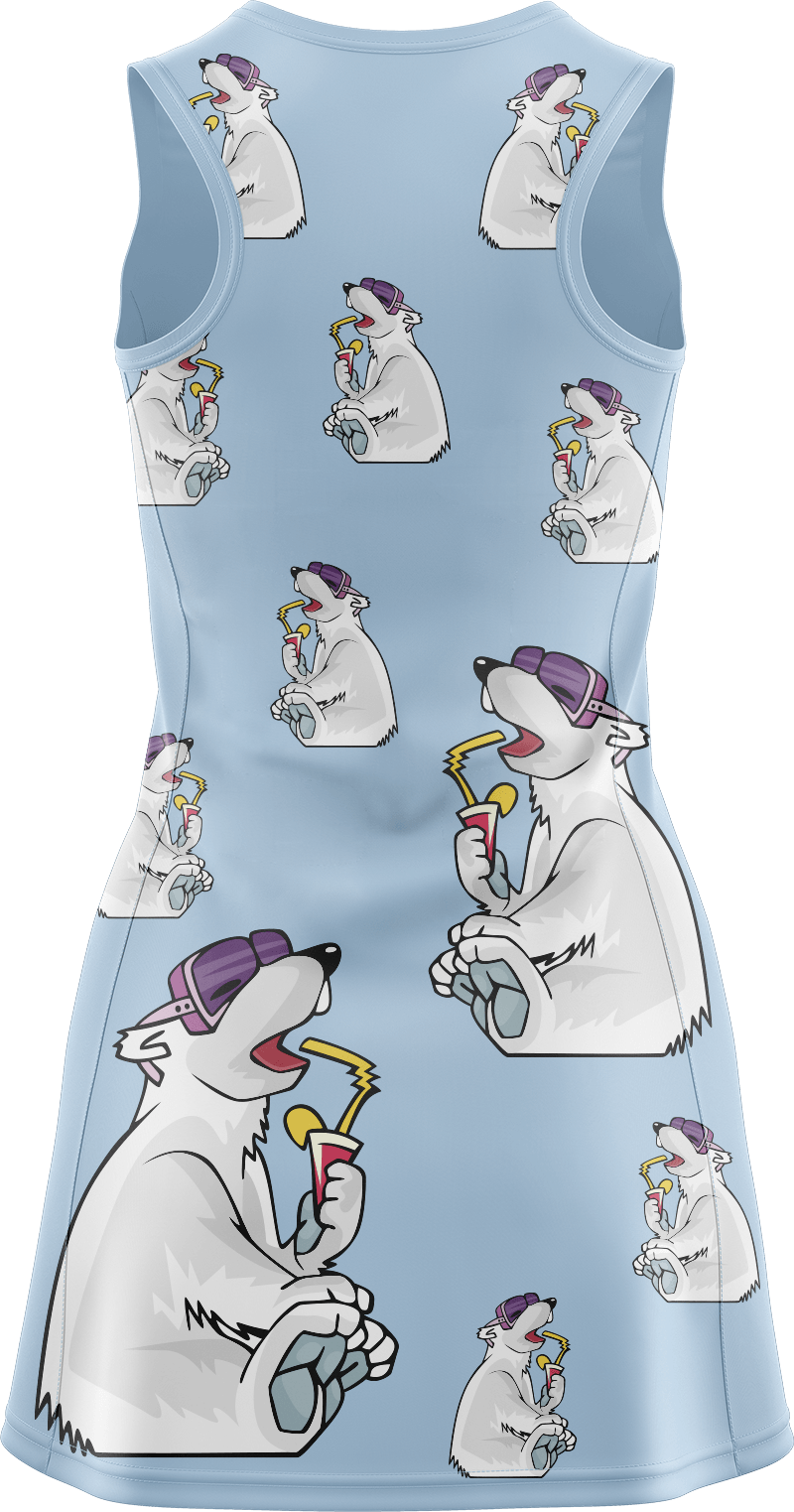 Ice Bear Ladies Mini Dress - fungear.com.au