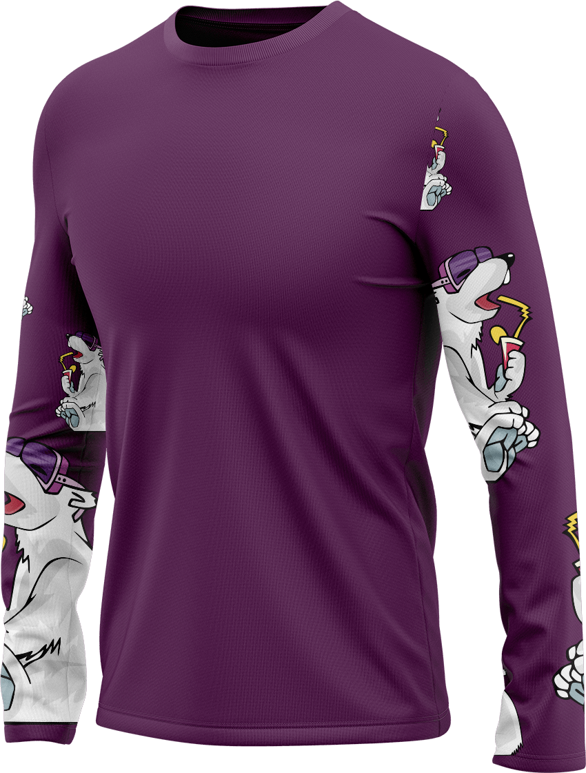 Ice Bear Rash Shirt Long Sleeve - fungear.com.au