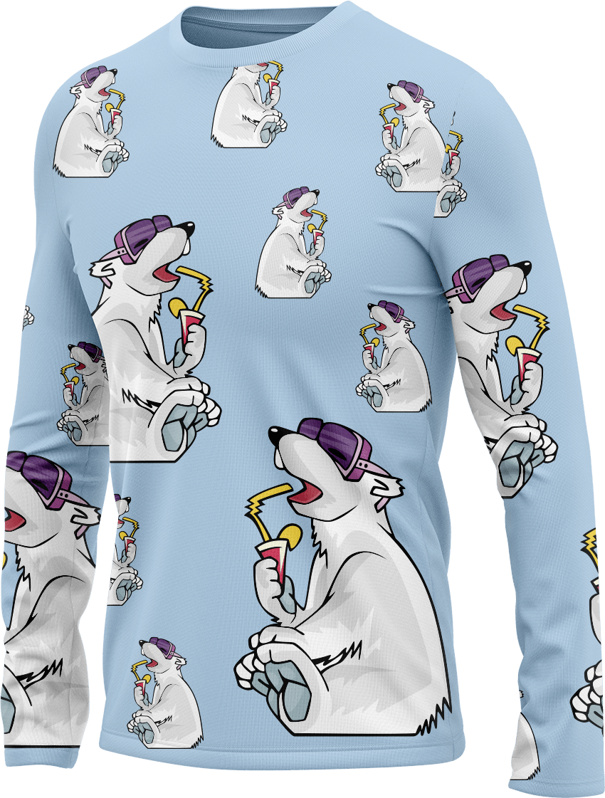 Ice Bear Rash Shirt Long Sleeve - fungear.com.au