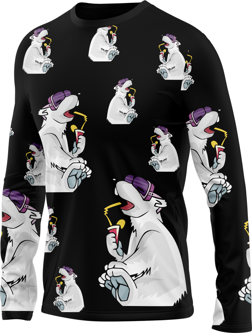 Ice Bear Rash Shirt Long Sleeve - fungear.com.au