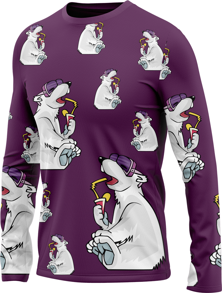 Ice Bear Rash Shirt Long Sleeve - fungear.com.au