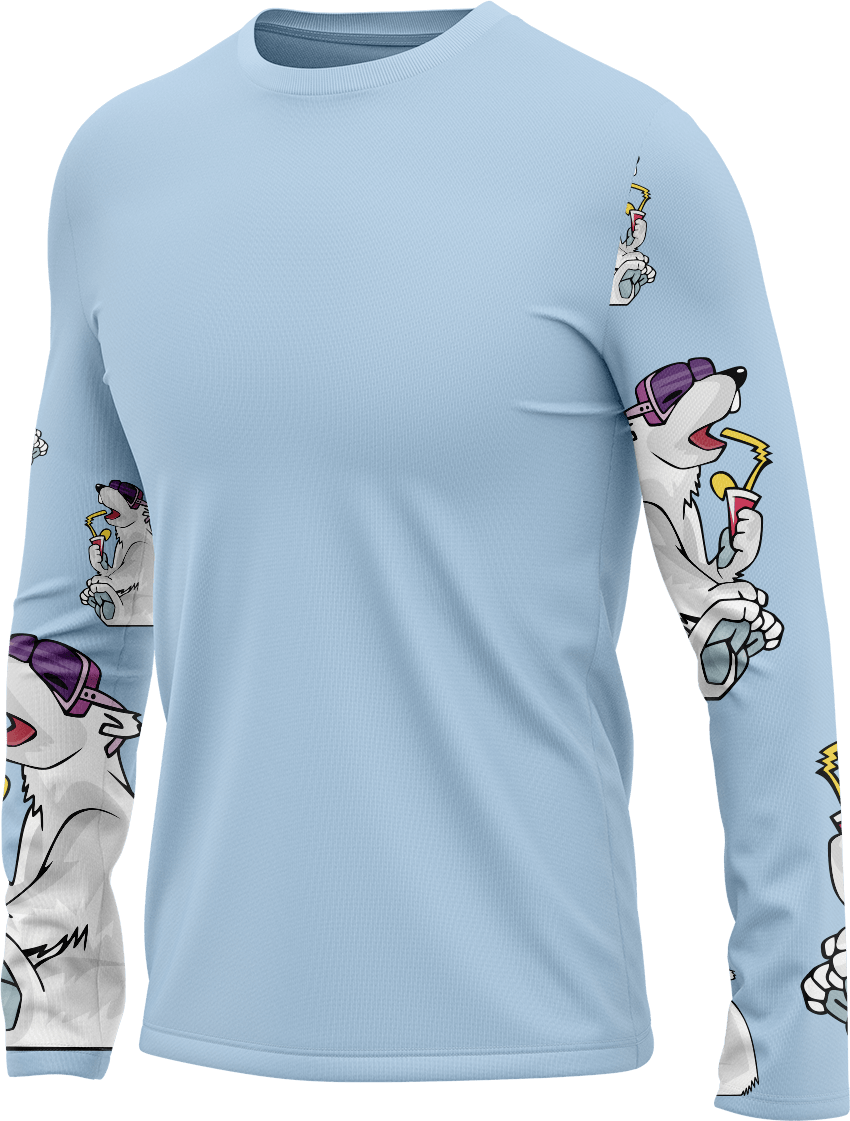 Ice Bear Rash Shirt Long Sleeve - fungear.com.au