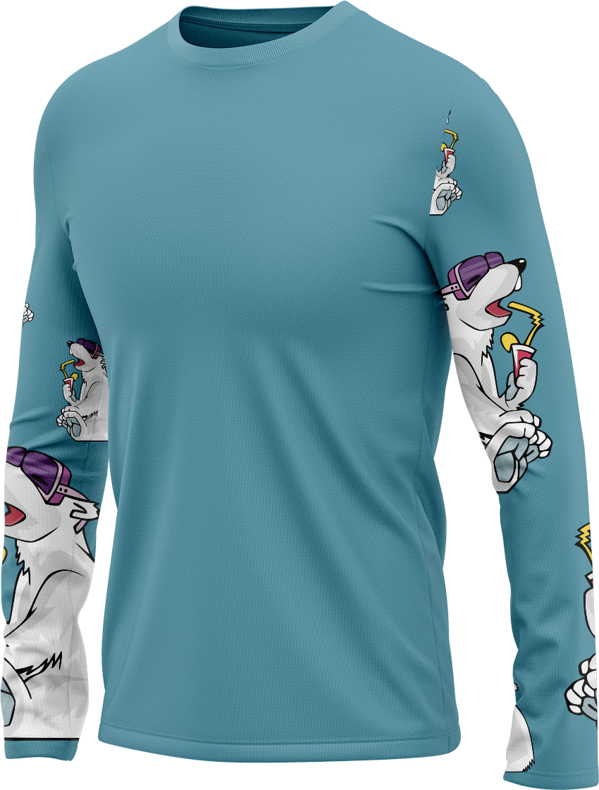 Ice Bear Rash Shirt Long Sleeve - fungear.com.au