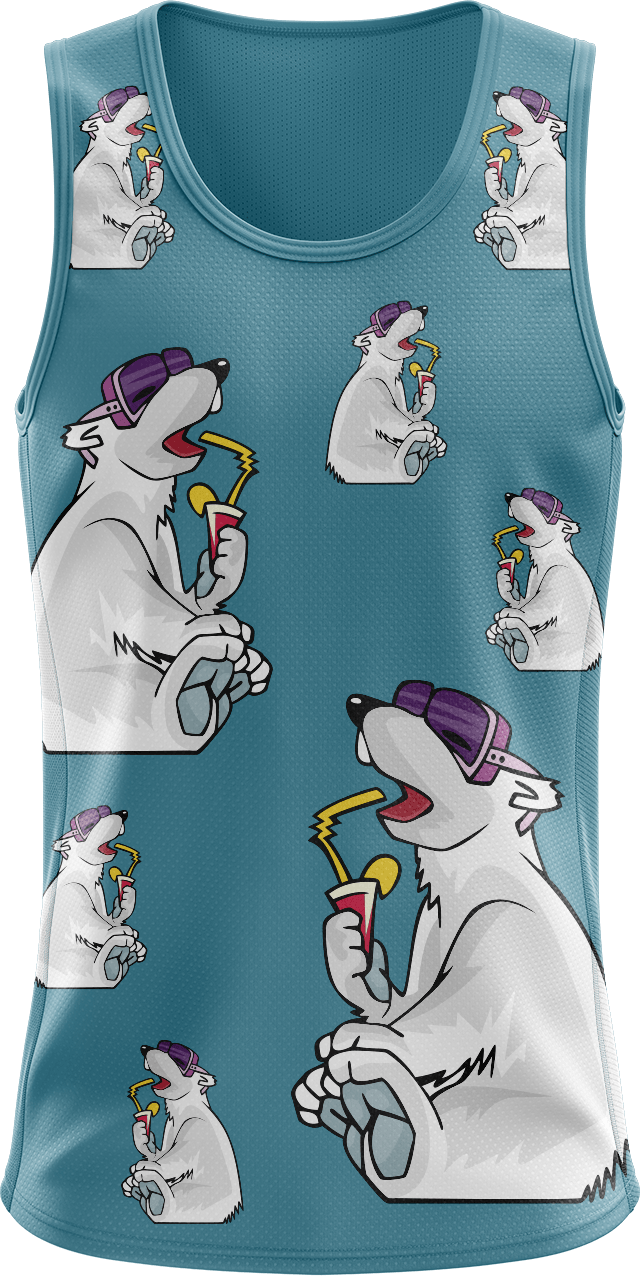 Ice Bear Singlets - fungear.com.au