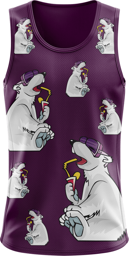 Ice Bear Singlets - fungear.com.au