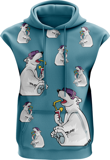 Ice Bear Sleeveless Hoodie - fungear.com.au