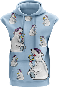 Ice Bear Sleeveless Hoodie 2
