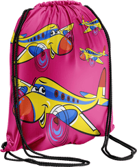 Jet Plane Back Bag 4