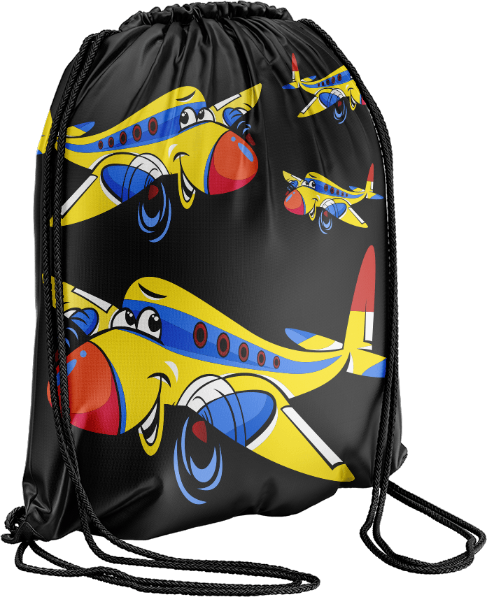 Jet Plane Back Bag