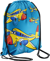 Jet Plane Back Bag 3