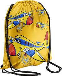 Jet Plane Back Bag 1