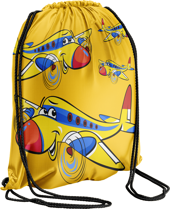 Jet Plane Back Bag