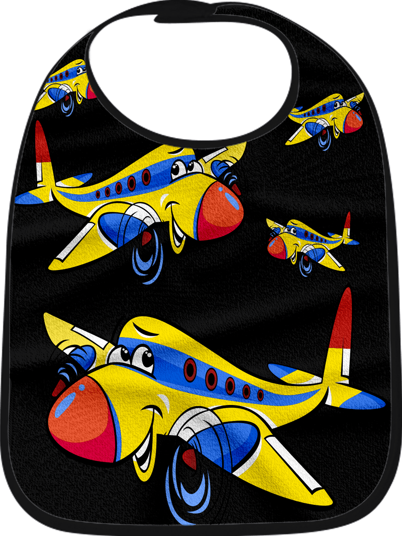 Jet Plane Bibs