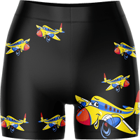 Jet Plane Chamois Bike Shorts 2