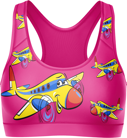 Jet Plane Crop Top
