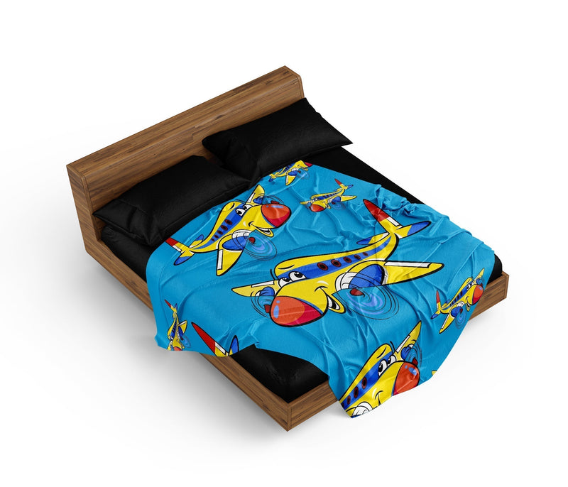 Jet Plane Doona + Pillow