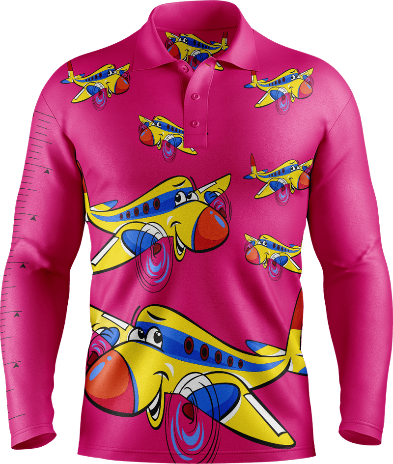 Jet Plane Fishing Shirts