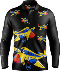 Jet Plane Fishing Shirts 2